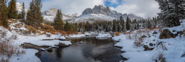 Serene Winter Landscape