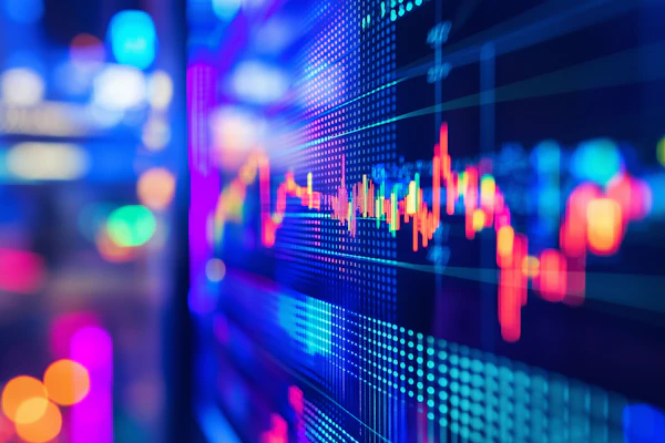 Digital Stock Chart