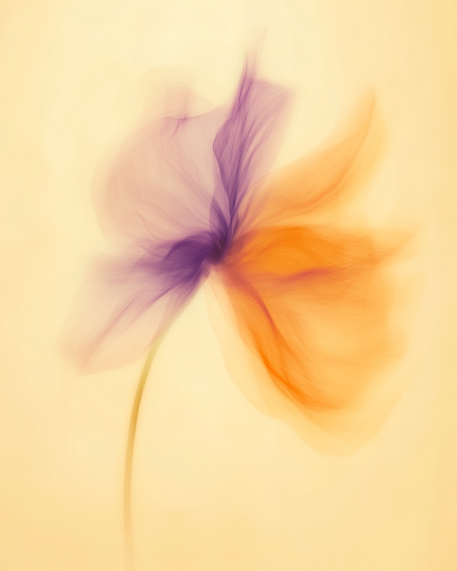 Abstract Flower Art