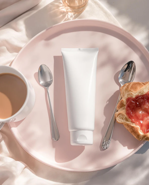 Product Tube on Morning Tray