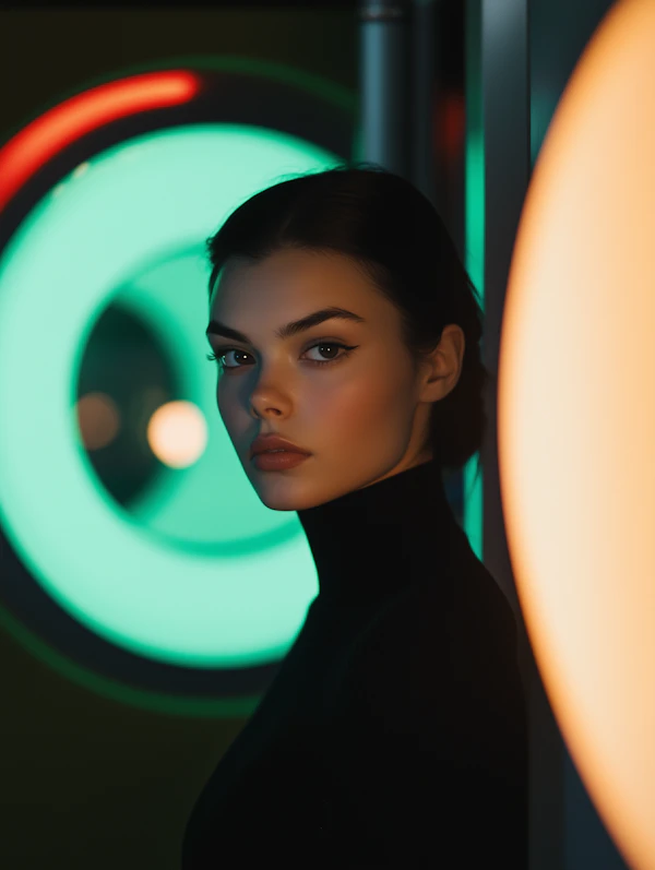 Neon Portrait Aesthetic