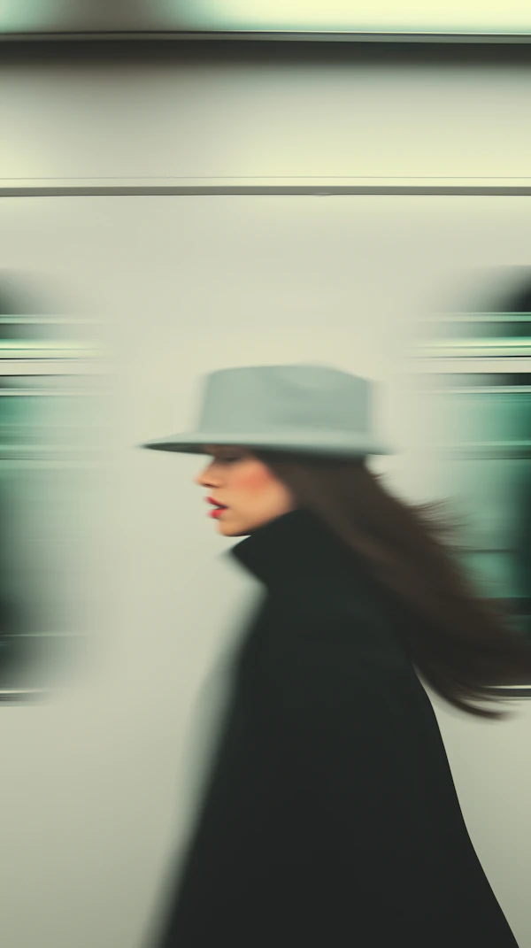 Woman in Transit