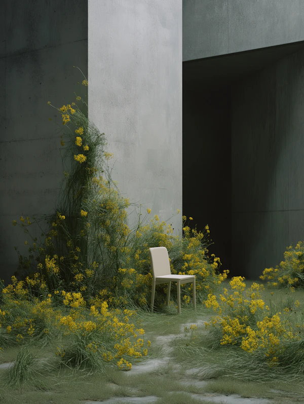 Minimalist Outdoor Scene