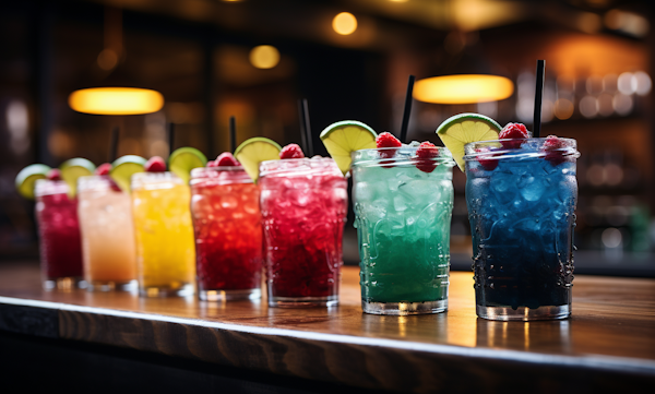 Spectrum of Refreshing Cocktails