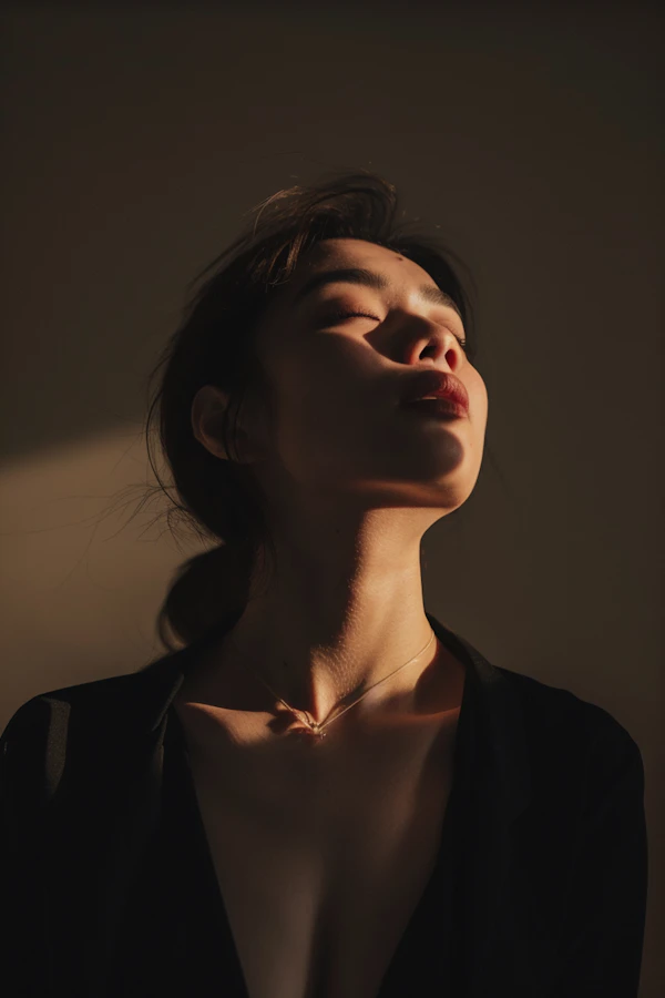 Serene Portrait Lighting