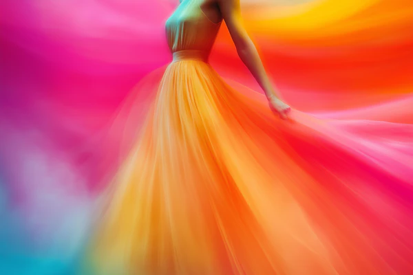 Woman in Motion Art