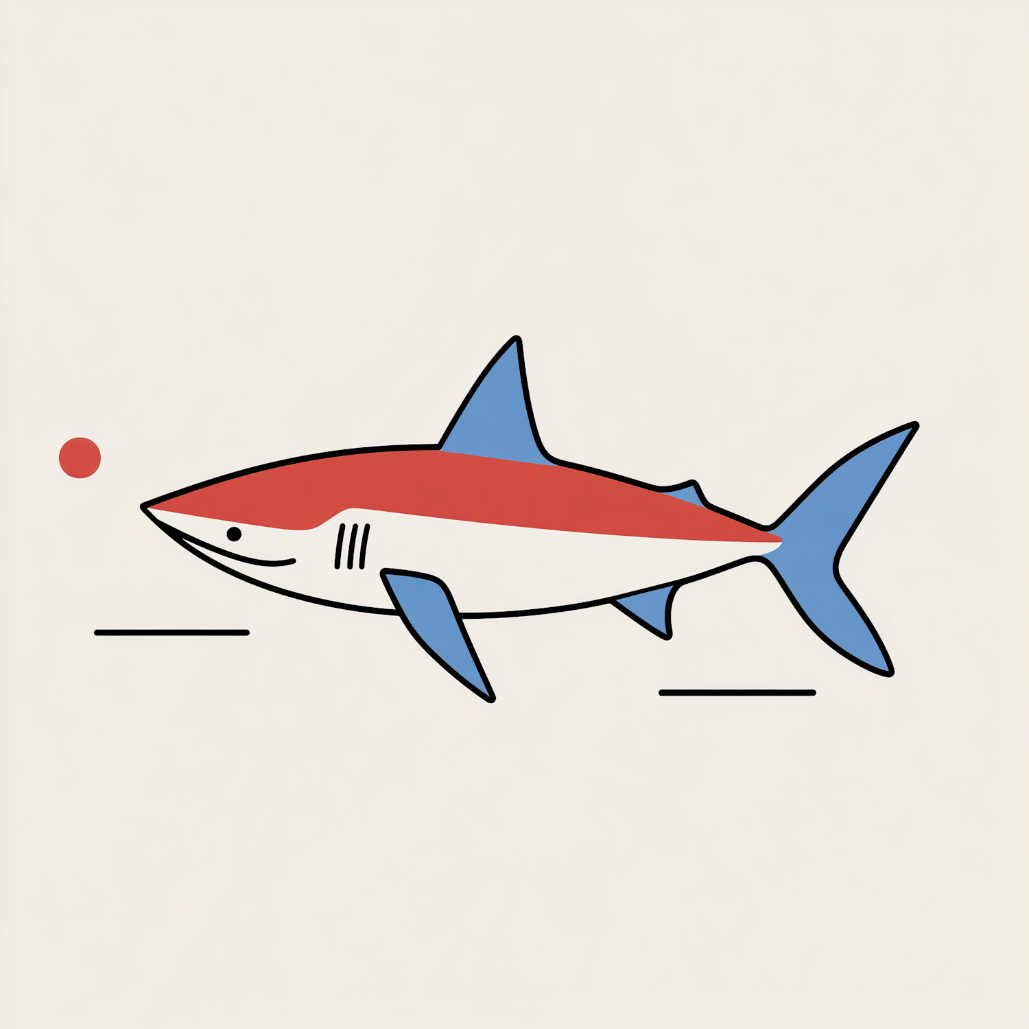 Shark Puns - Kawaii cartoon shark