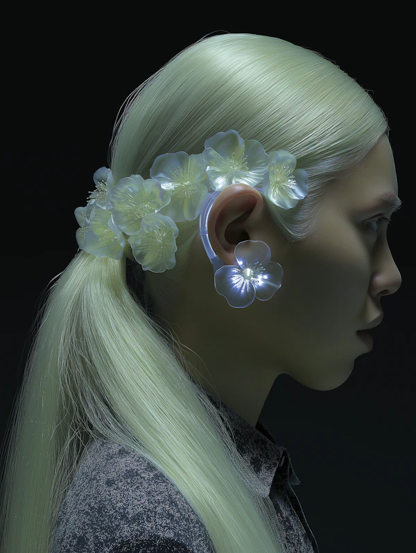 Ethereal Floral Portrait