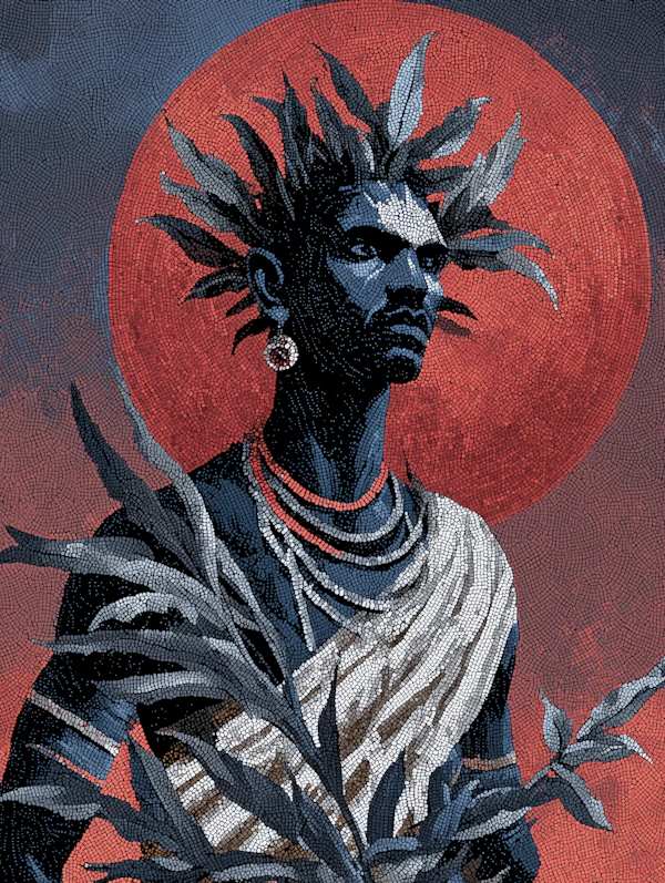 Regal Mosaic Artwork