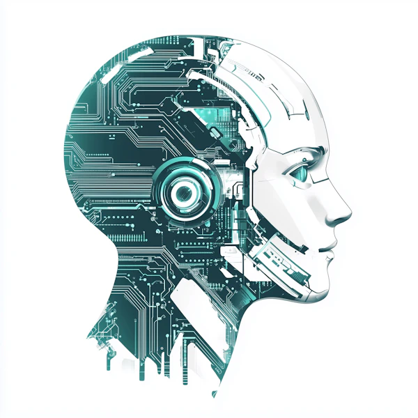Futuristic Robot Profile