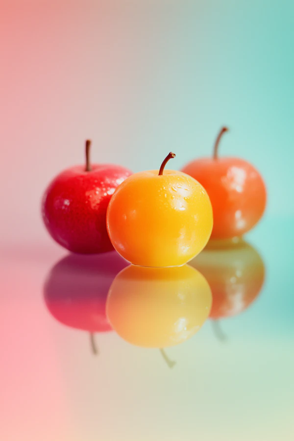 Vibrant Spherical Fruits