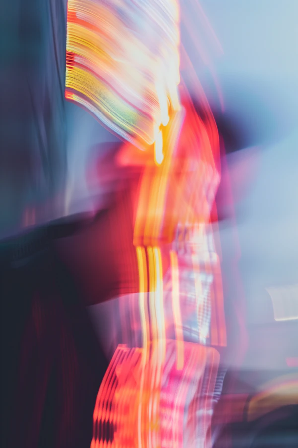 Colorful Light Streaks