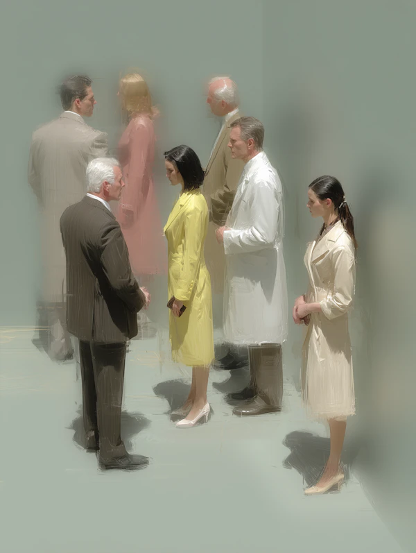 Elegant Group Illustration