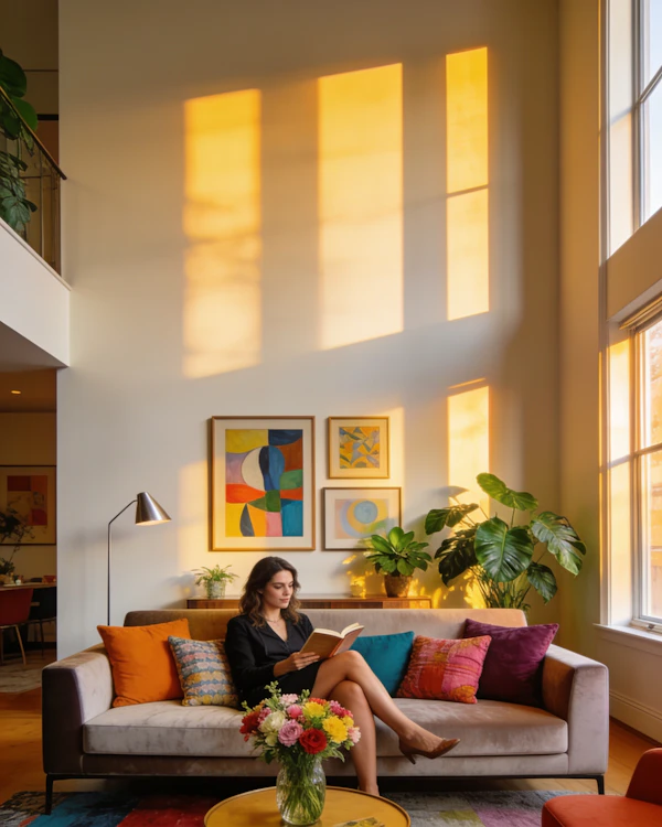 Cozy Living Room Scene
