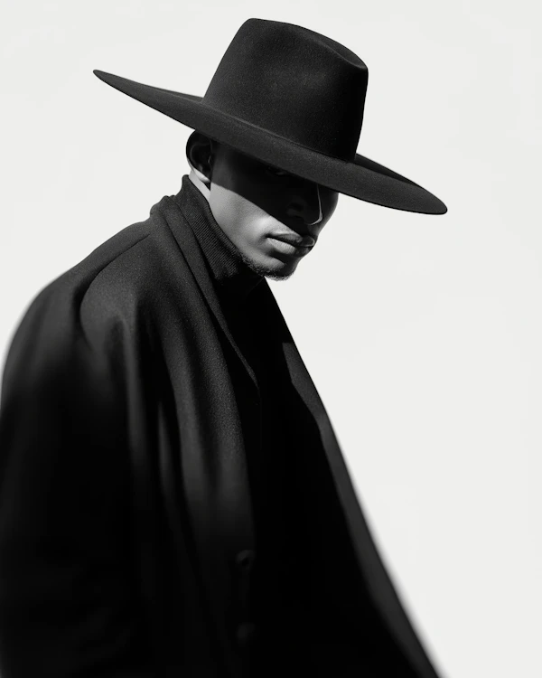 Stylish Silhouette Portrait