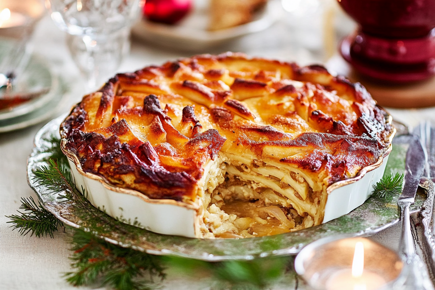 Festive Potato Gratin