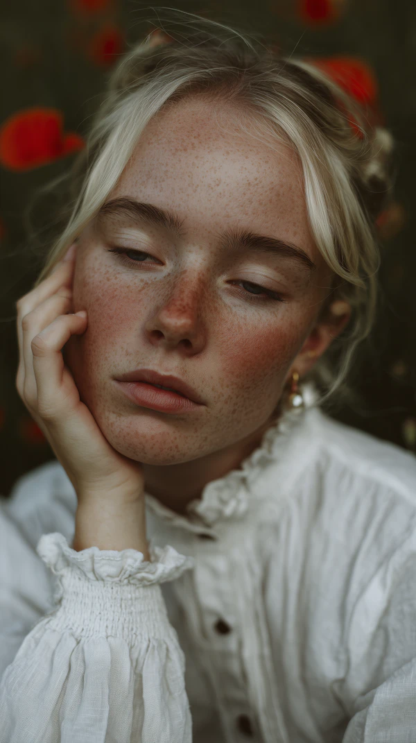 Serene Portrait of Woman