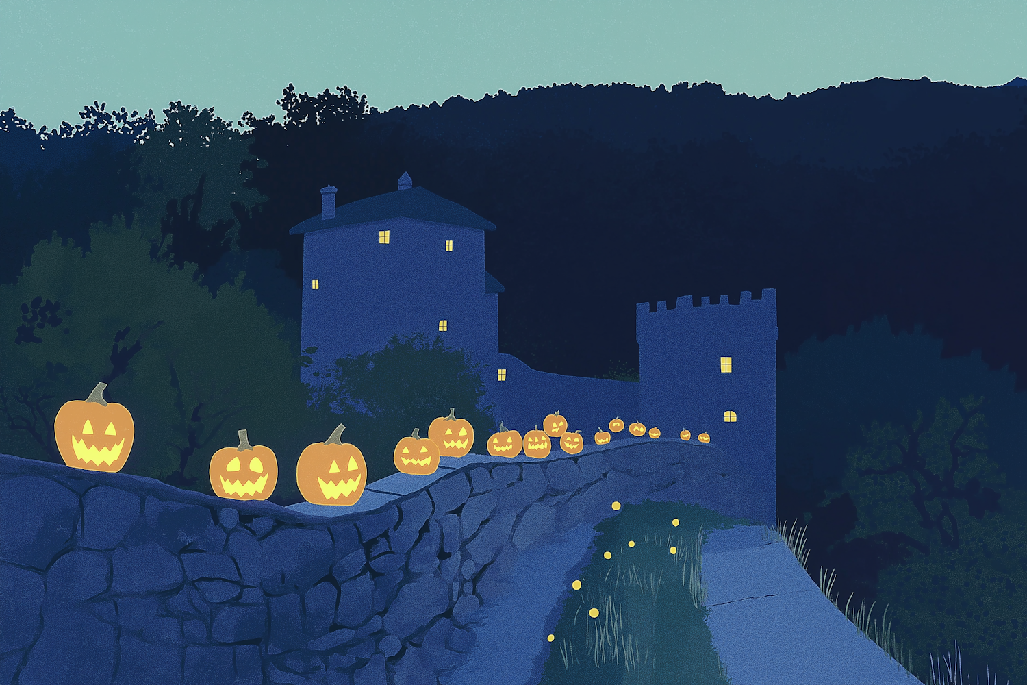 Halloween Night at the Castle