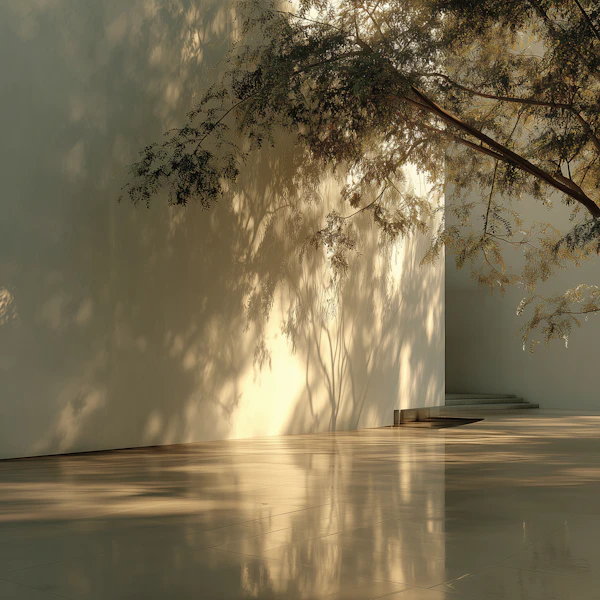 Minimalist Architectural Scene