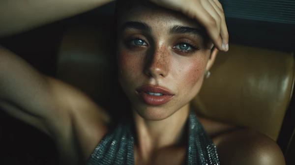 Freckled Portrait