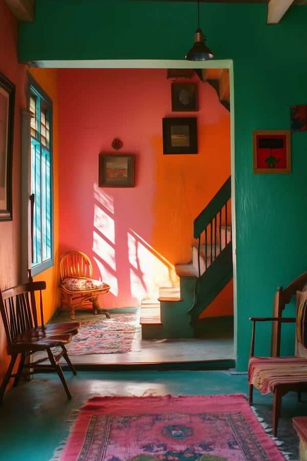 Vibrant Interior Space