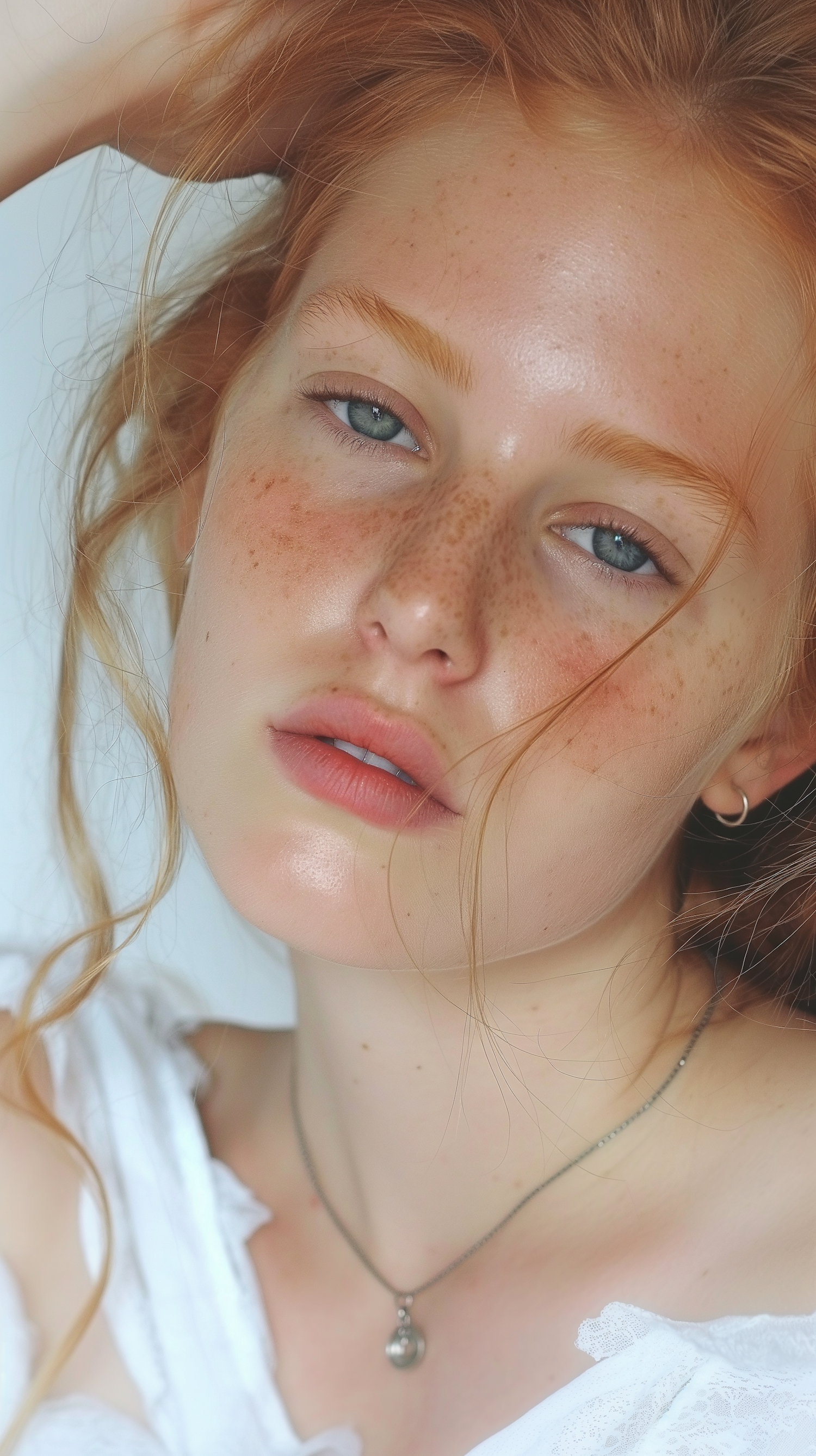 Serene Redhead Portrait