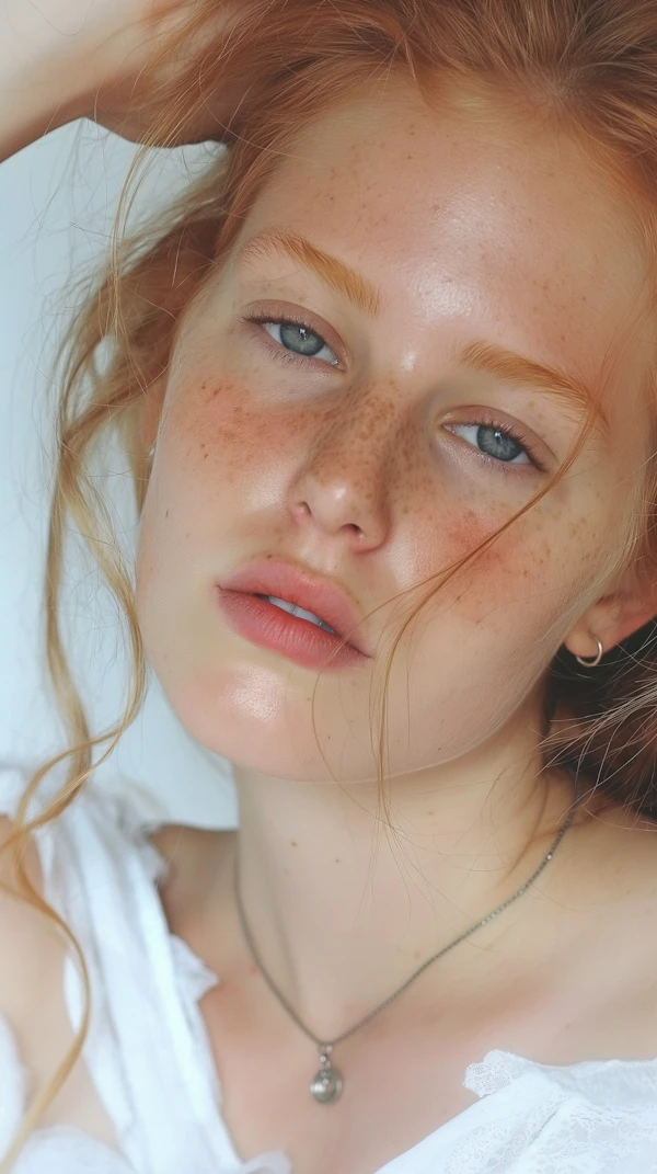 Serene Redhead Portrait