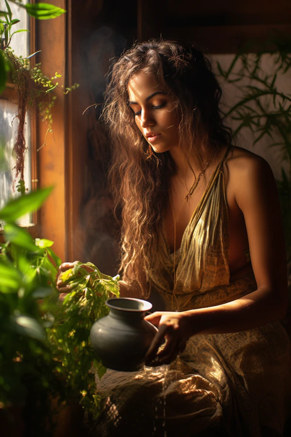 Serene Contemplation