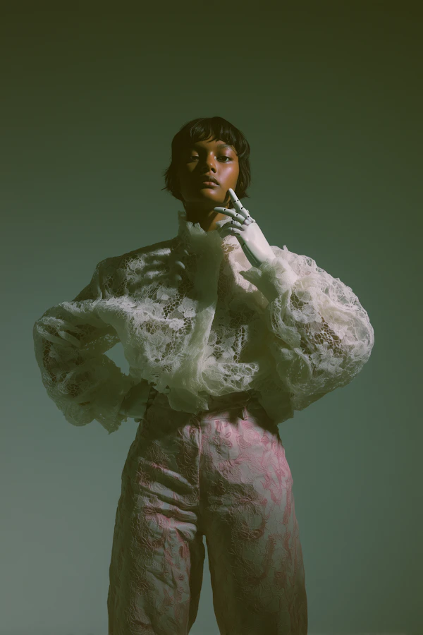 Fashion Pose with Prosthetic