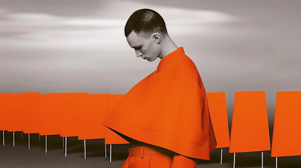 Contemplative Orange