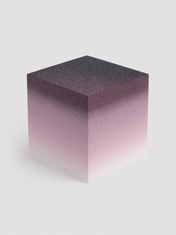 Gradient Textured Cube