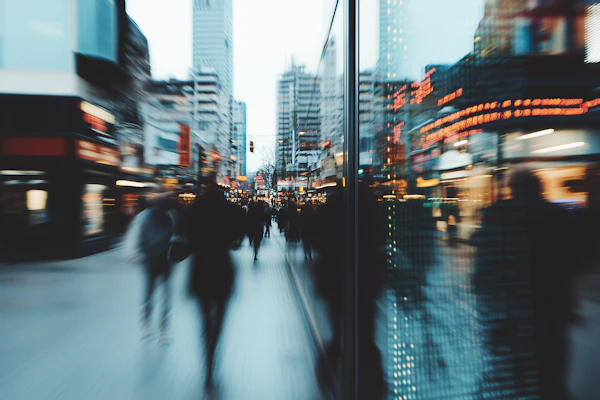 Urban Street Motion Blur