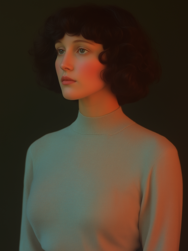 Contemplative Woman