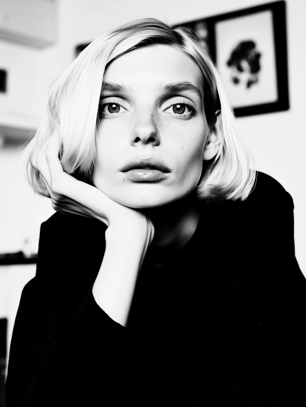 Contemplative Portrait