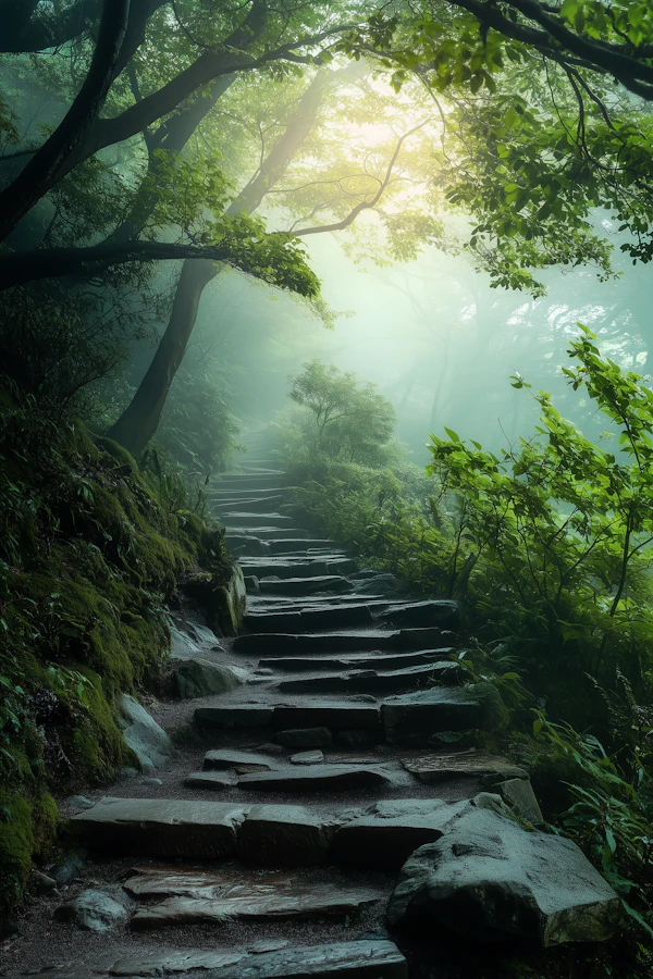 Serene Forest Path
