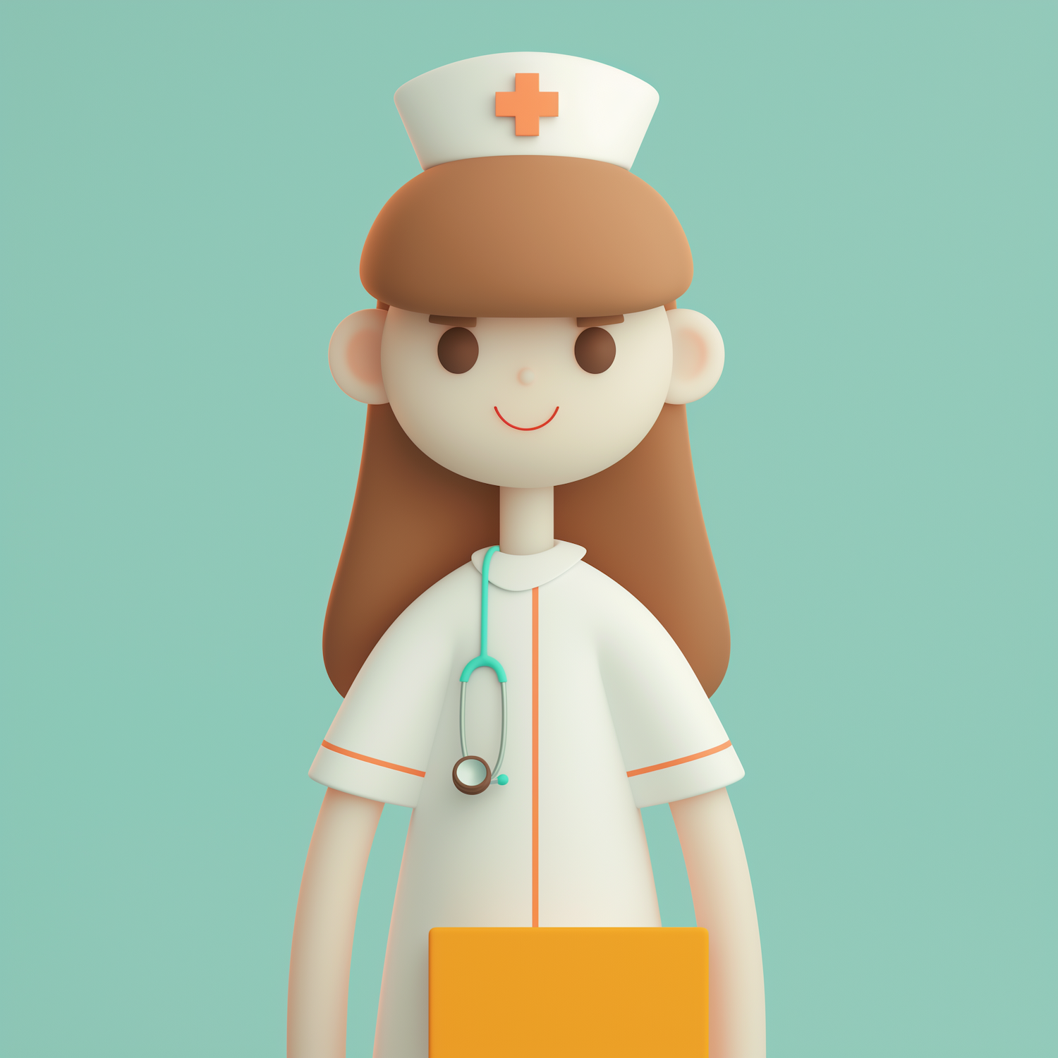 Cartoon Nurse Character