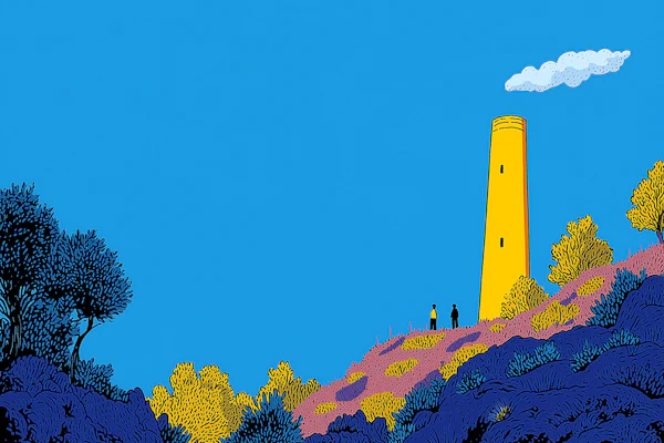 Scenic Tower Landscape