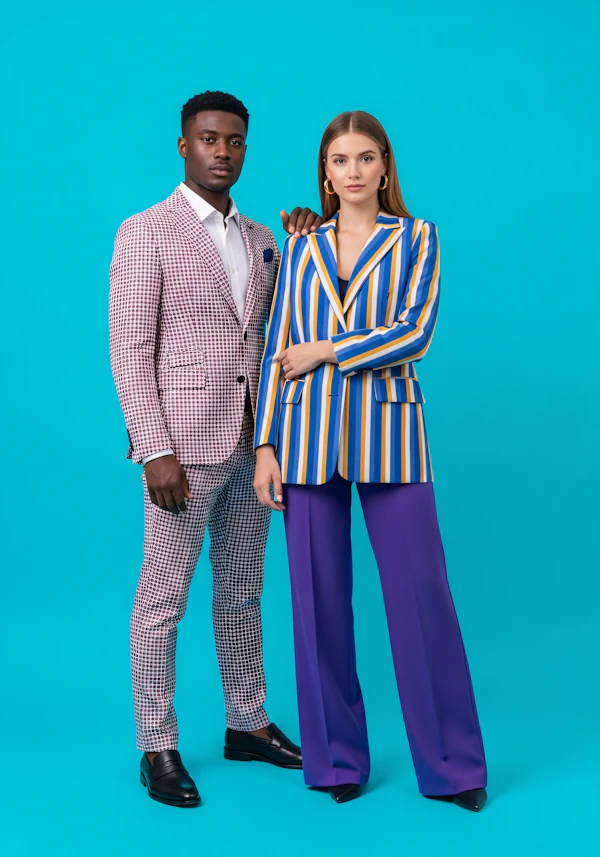 Stylish Duo Portrait