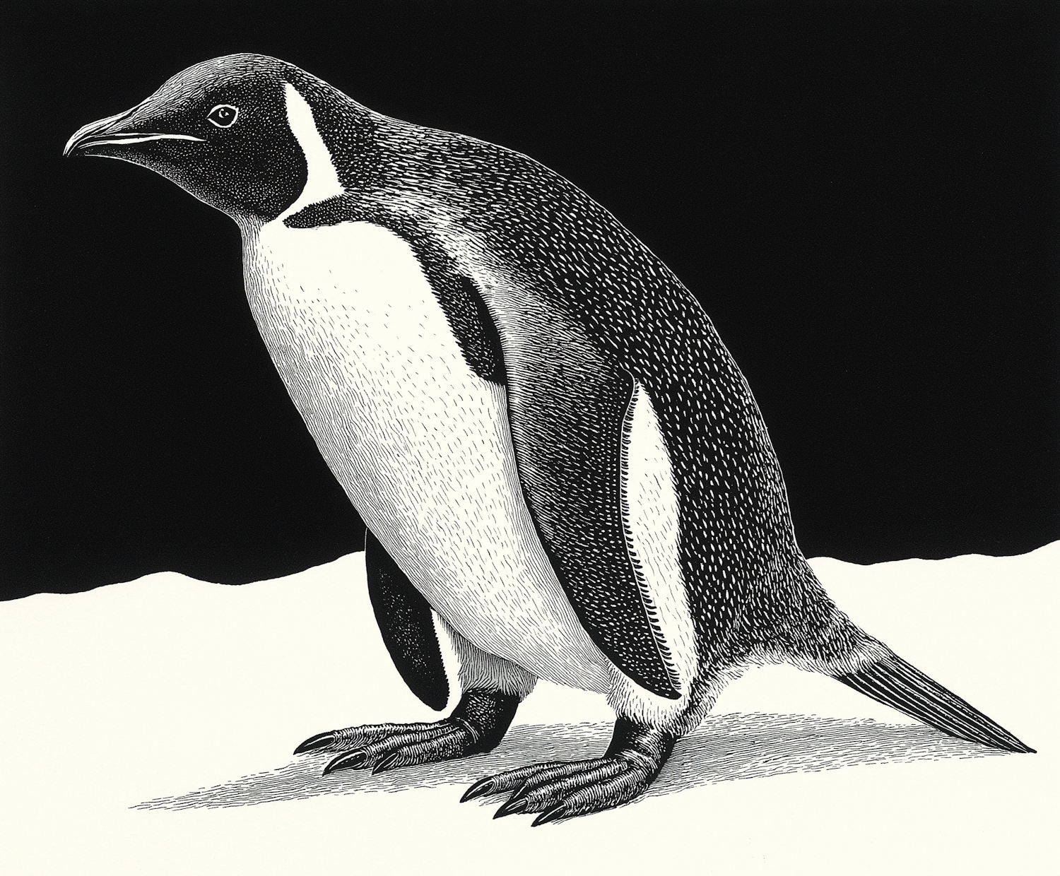 Penguin Illustration