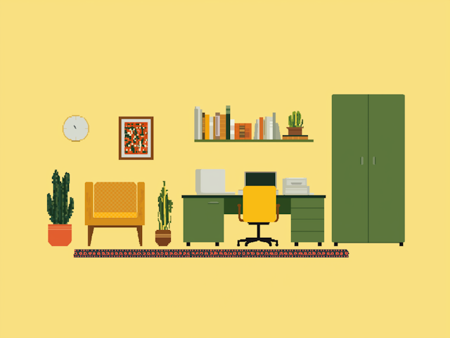 Minimalist Home Office