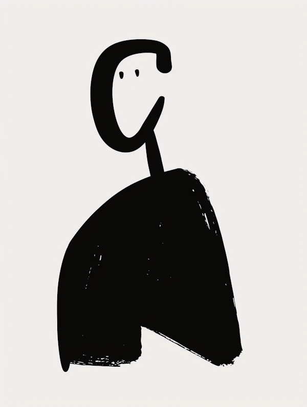 Minimalist Human Figure