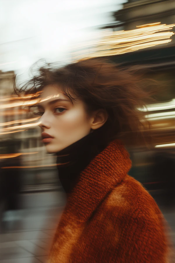 Ethereal Portrait of a Young Woman