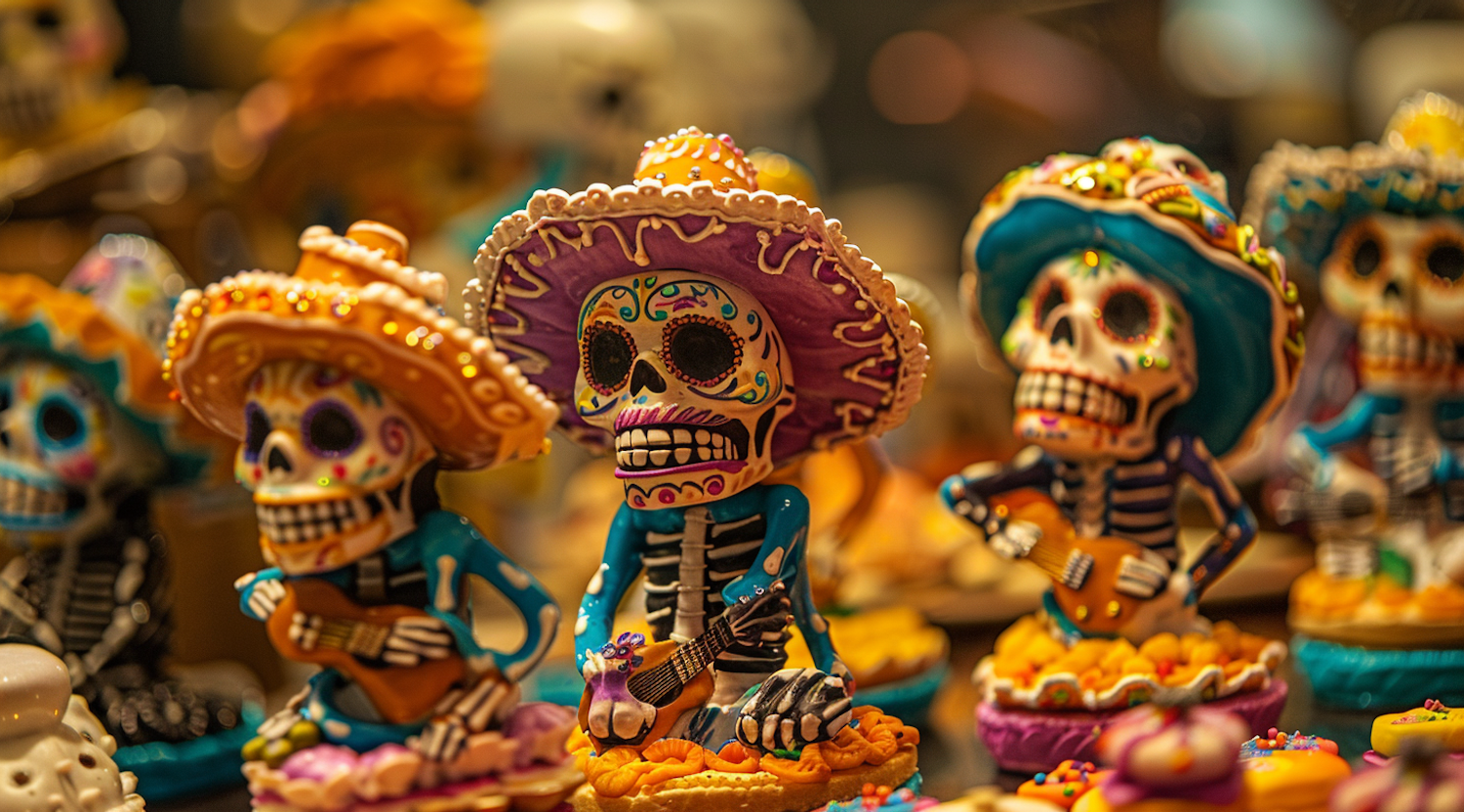 Day of the Dead Celebration Figurines