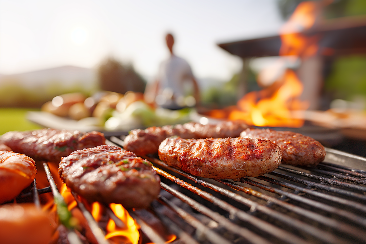 Summertime Barbecue Close-Up