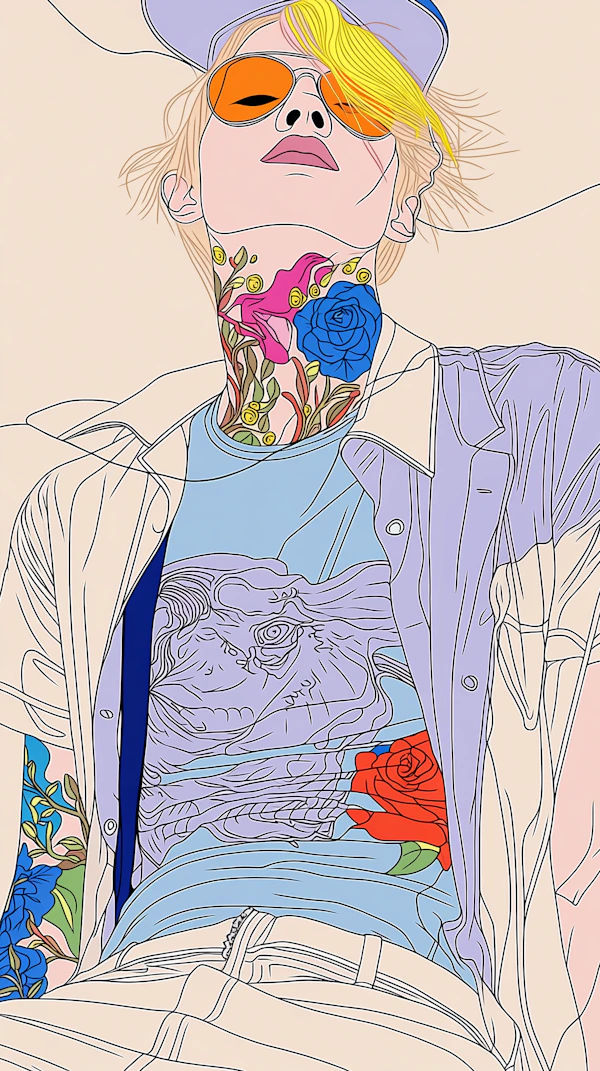 Stylized Artistic Portrait