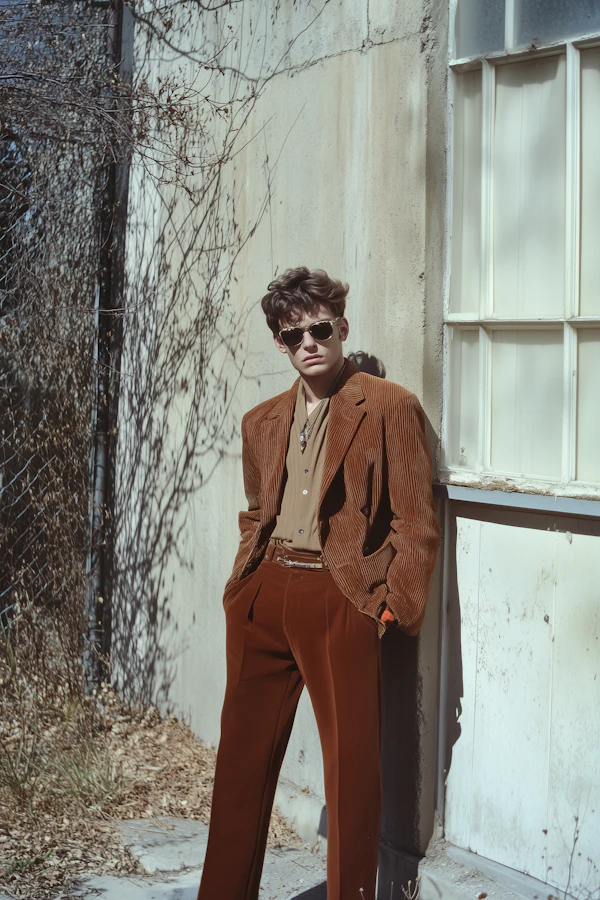 Casual Confidence in Corduroy