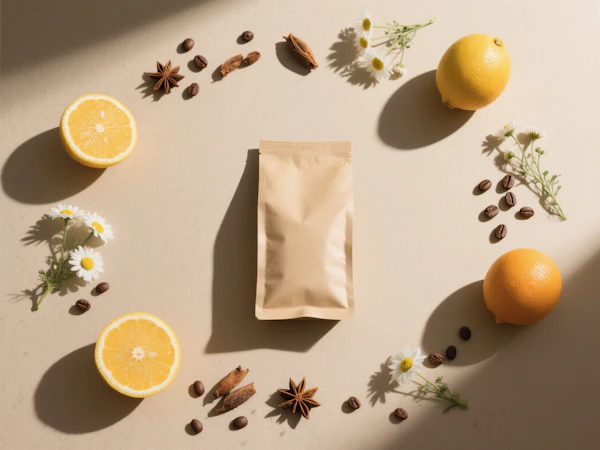 Natural Flat Lay Design