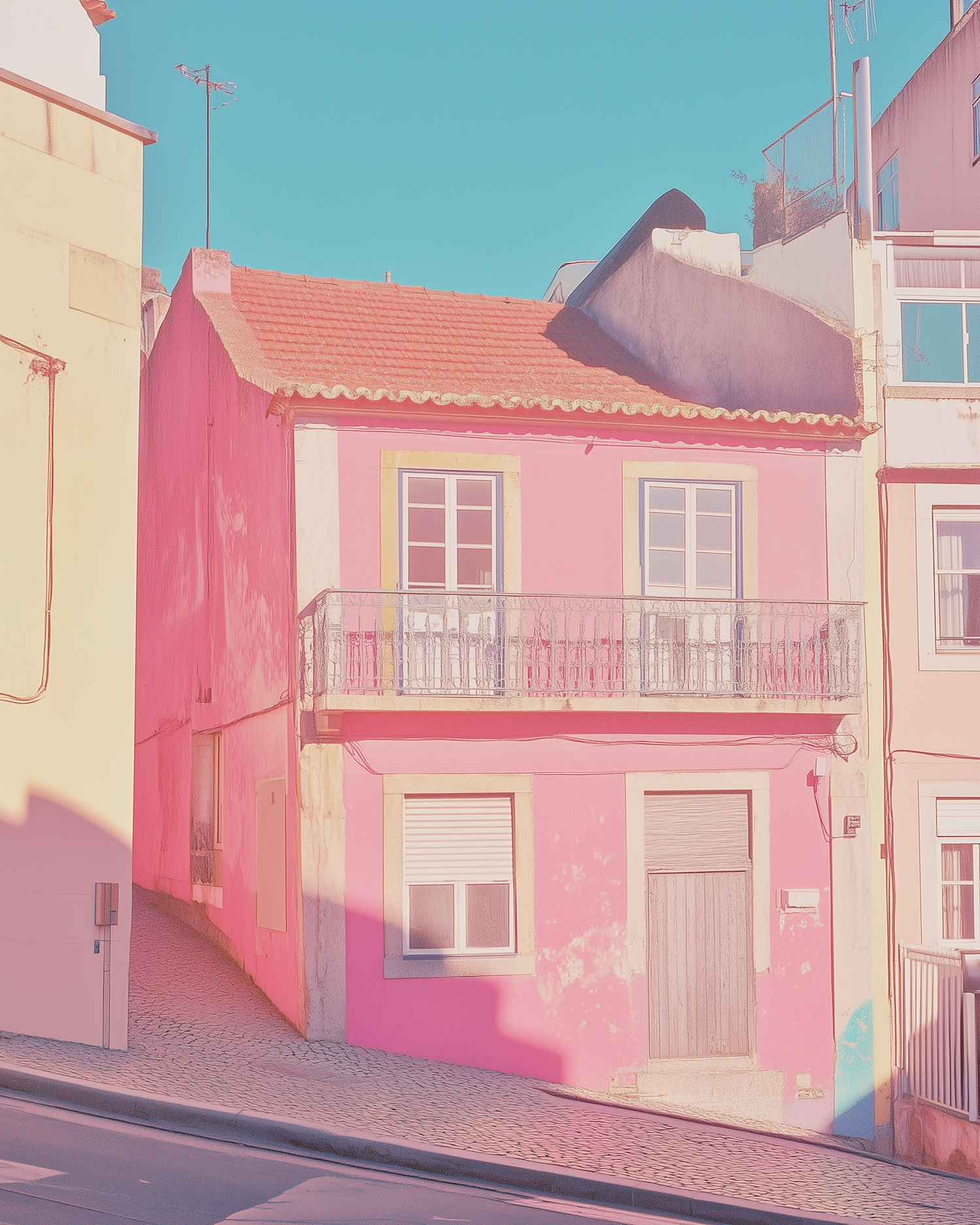 Charming Pastel House