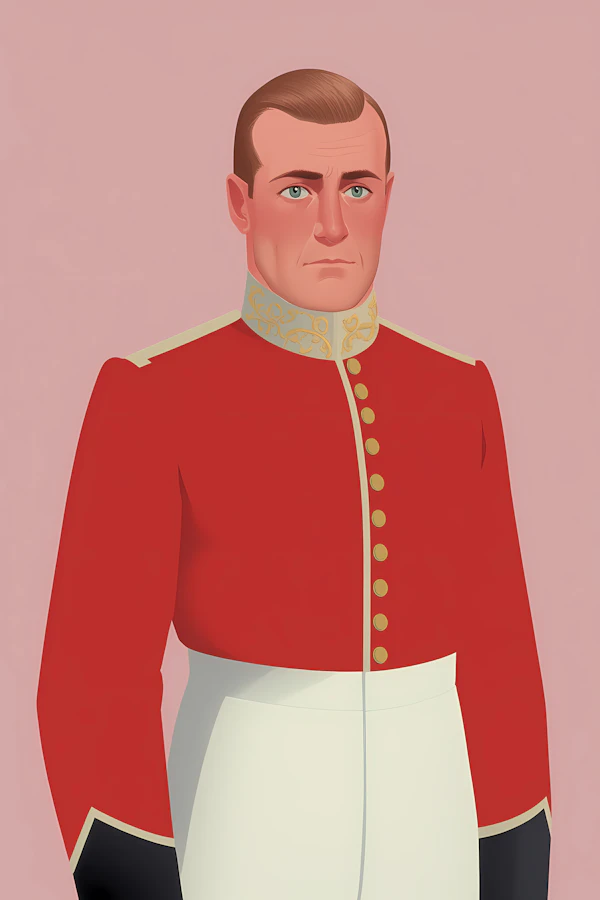 Formal Military Portrait