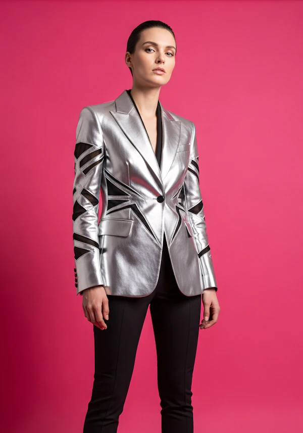 Futuristic Fashion Pose